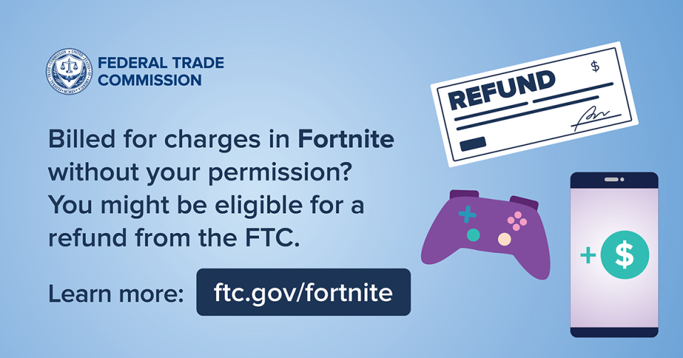 FTC helps Fortnite players against charges for unconfirmed purchases